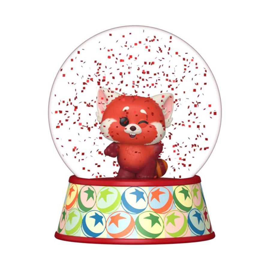 Classic Globe Mini Glitter Pixar Mei Panda Vinyl Figure
