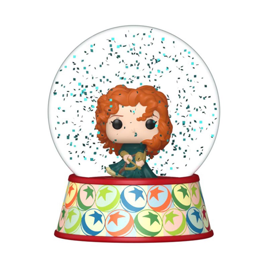 Classic Globe Mini Glitter Pixar Merida Vinyl Figure