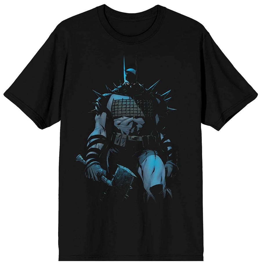 Absolute Batman Core Full Body Graphic Black Men T-Shirt Large