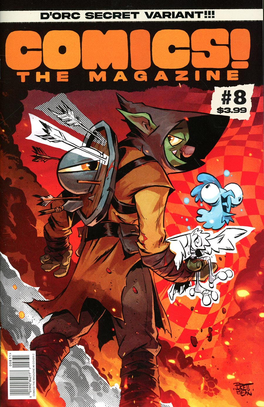 COMICS The Magazine #8 Cover C Variant Brett Bean Secret Cover