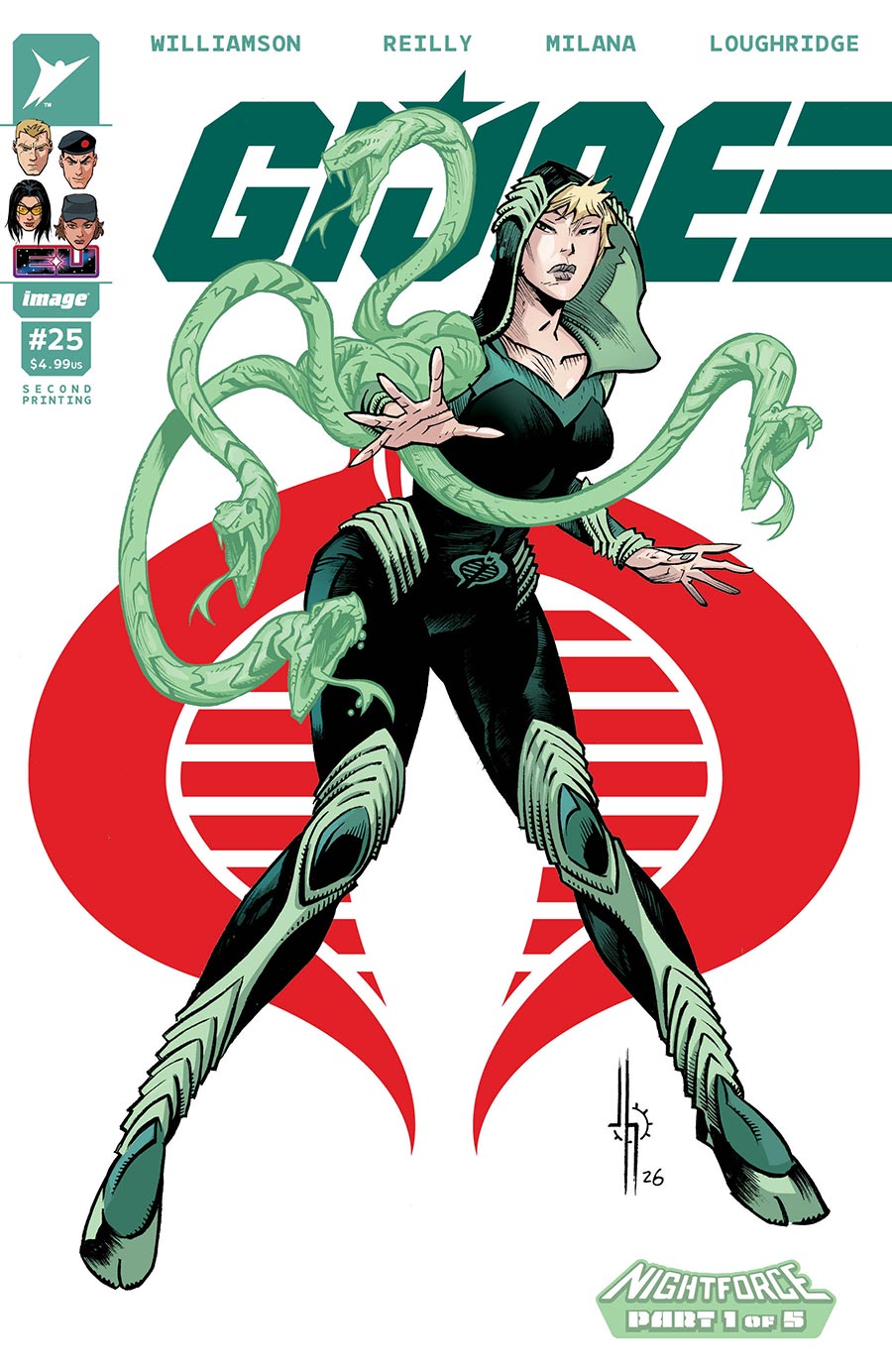 GI Joe Vol 10 #25 Cover K 2nd Ptg (Energon Universe)