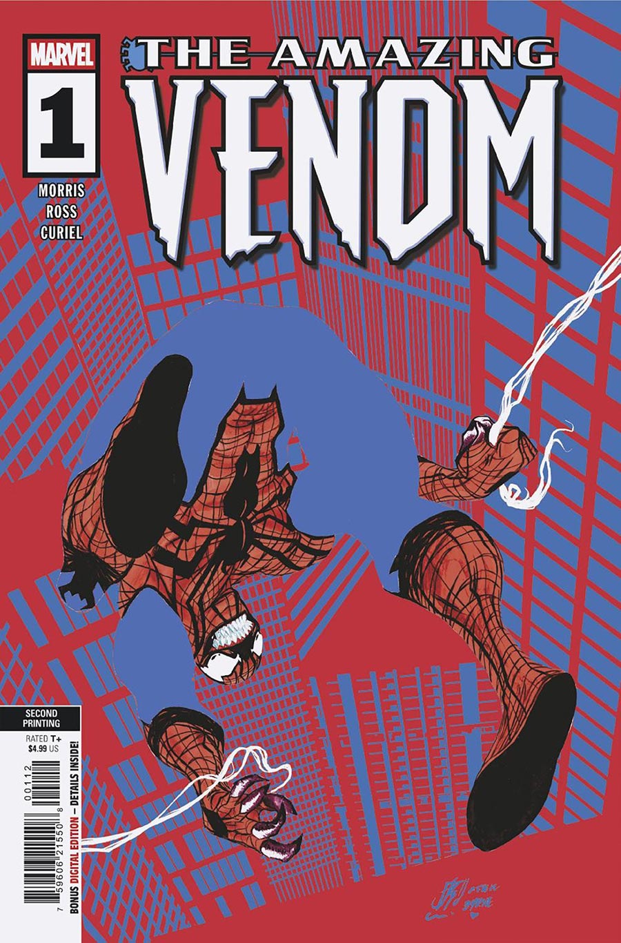 Amazing Venom #1 Cover I 2nd Ptg Stefano Caselli Variant Cover