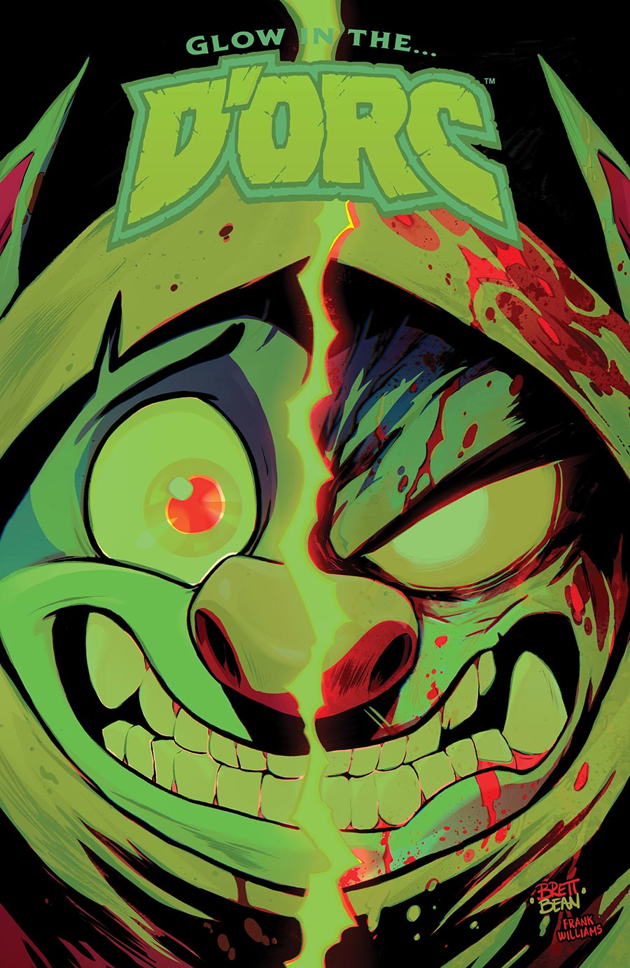 Dorc #1 Cover O 8th Ptg Glow-In-The-Dorc Variant Cover