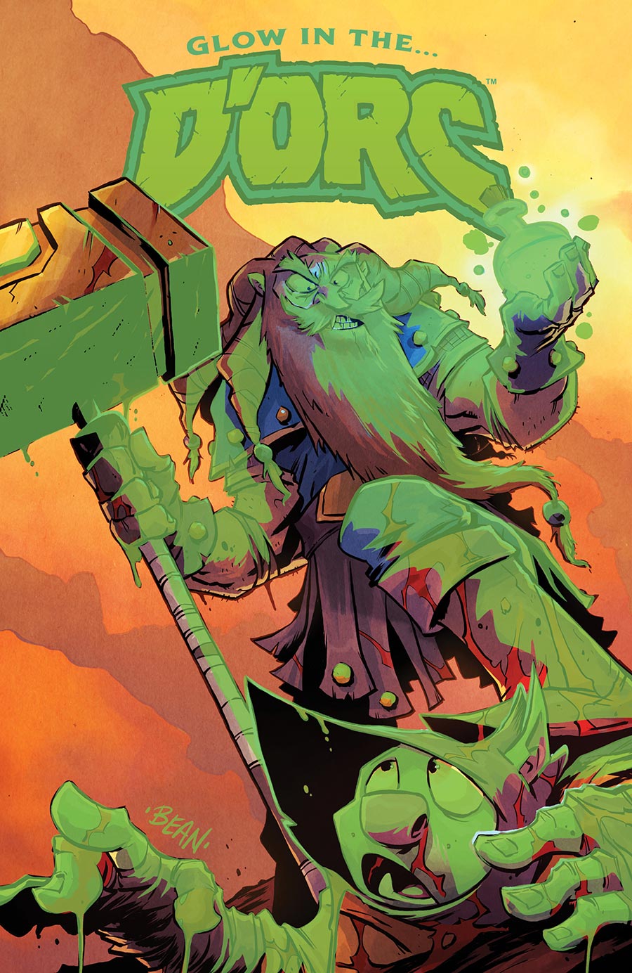 Dorc #3 Cover G 4th Ptg Glow-In-The-Dorc Variant Cover
