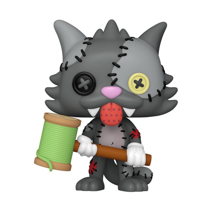 POP Animation The Simpsons Patchwork Scratchy Vinyl Figure