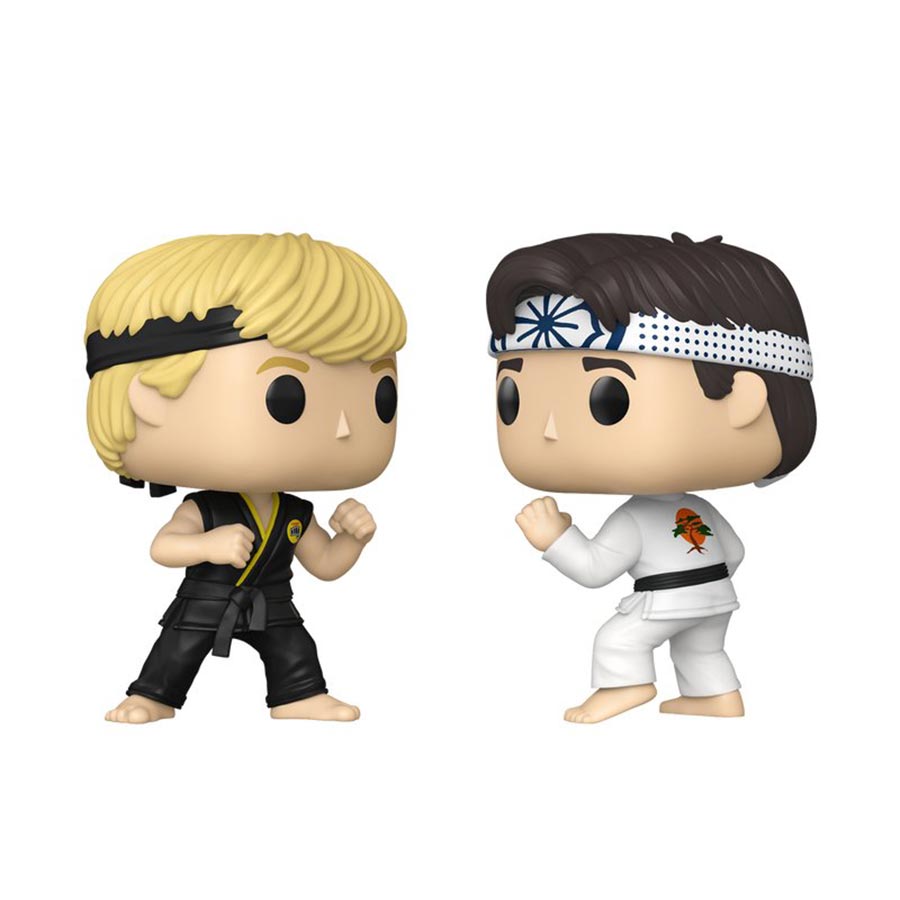 POP Movies The Karate Kid Johnny & Daniel 2-Pack Vinyl Figure