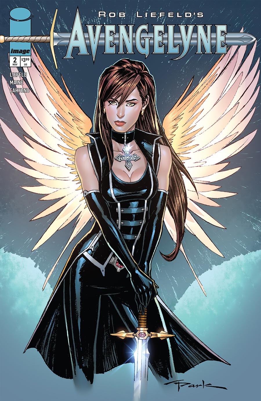 Rob Liefelds Avengelyne #2 Cover D Variant Andy Park Cover