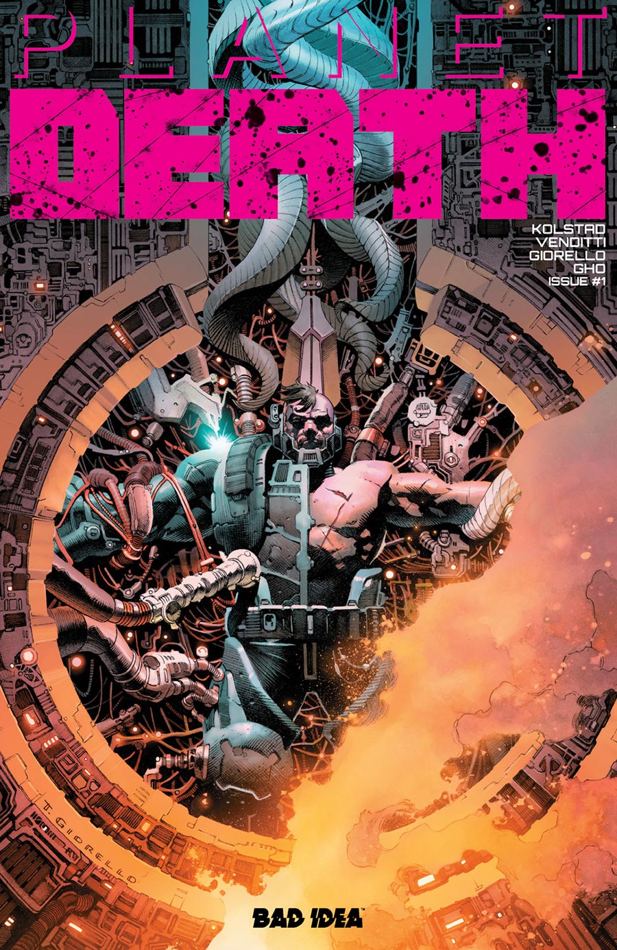 Planet Death #1 Cover K 3rd Ptg A Tomas Giorello Cover