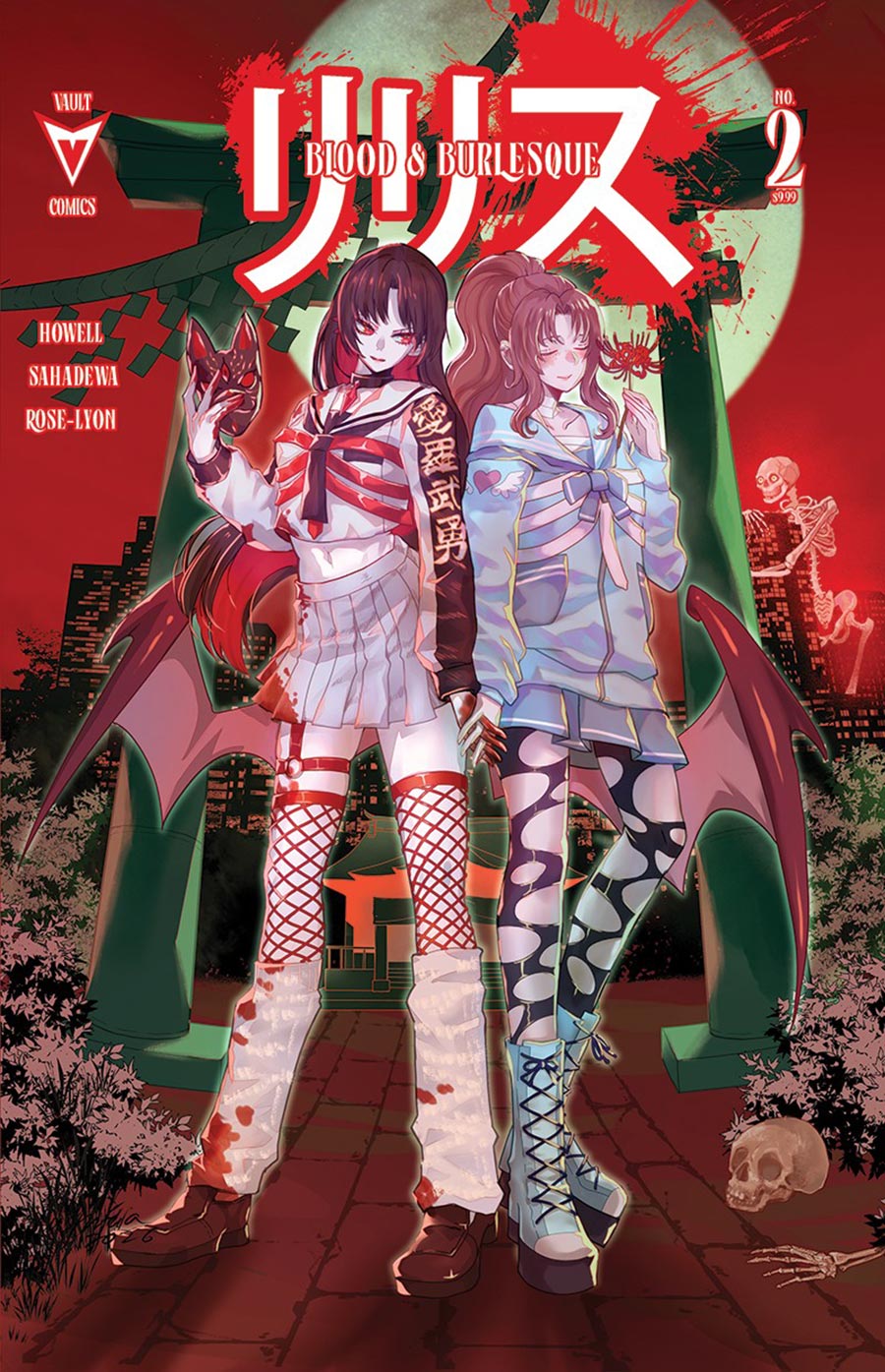 Lilith Blood & Burlesque #2 Cover H Variant Natsujirushi Foil Cover