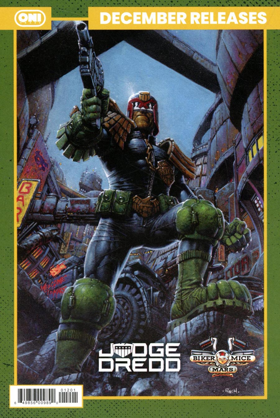 Oni Press FOC Checklist Postcard 2026-12 December 2026 Releases - FREE - Limit 1 Per Customer)