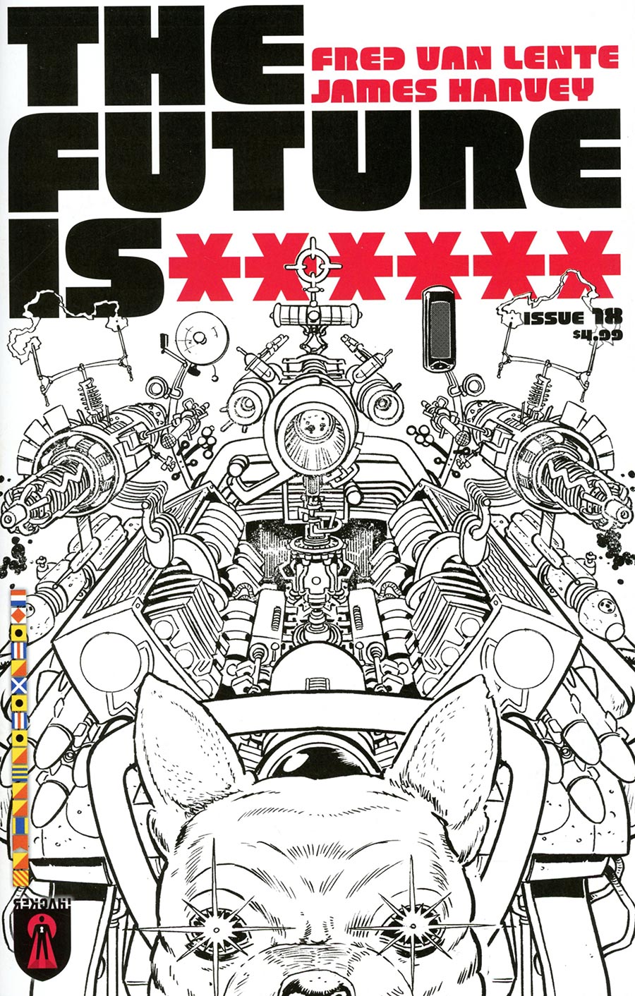 The Future Is ****** #18 Cover C Incentive David Lapham Black & White Cover