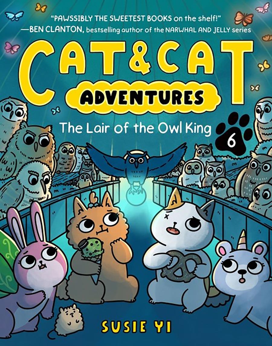 Cat & Cat Adventures Vol 6 The Lair Of The Owl King TP