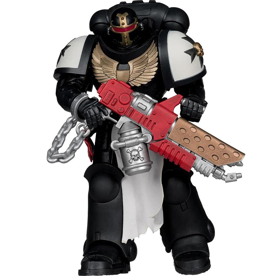 Warhammer 40000 Primaris Crusader Black Templars 7-Inch Scale Action Figure