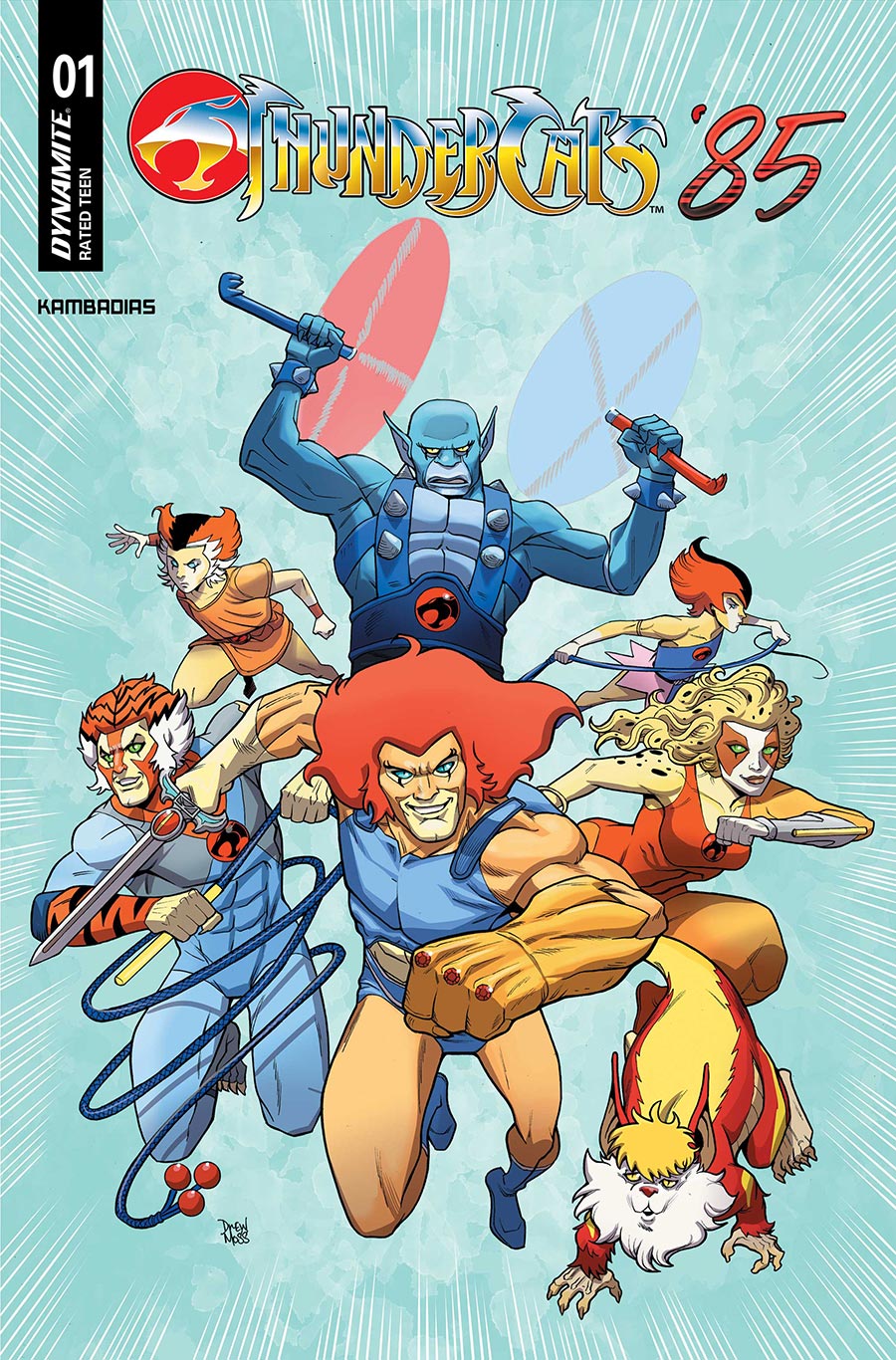 Thundercats 85 #1 Cover B Variant Drew Moss Cover