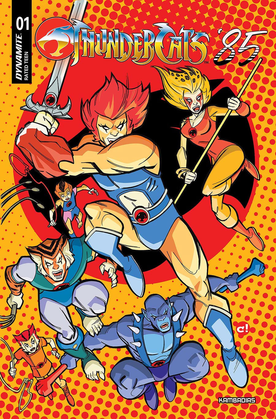 Thundercats 85 #1 Cover C Variant Craig Rousseau Cover
