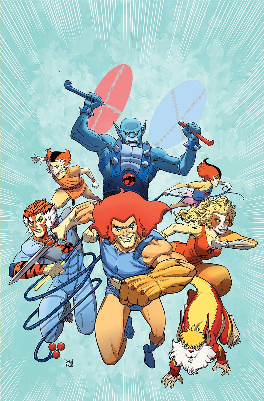 Thundercats 85 #1 Cover L Incentive Drew Moss Virgin Cover