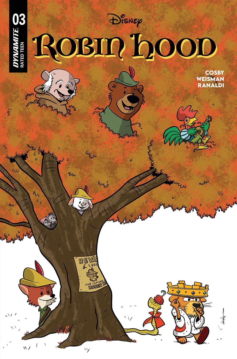 Disney Robin Hood #3 Cover D Variant Chris Eliopoulos Cover