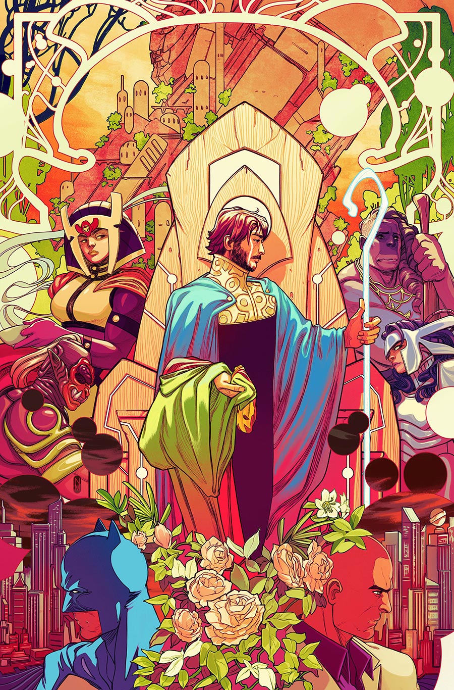 DC All In Saga The New Gods #1 (One Shot) Cover A Regular Nimit Malavia Cover (DC All In)