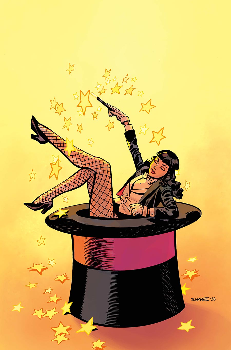 Zatanna Vol 4 #10 Cover B Variant Chris Samnee Card Stock Cover (DC Next Level)
