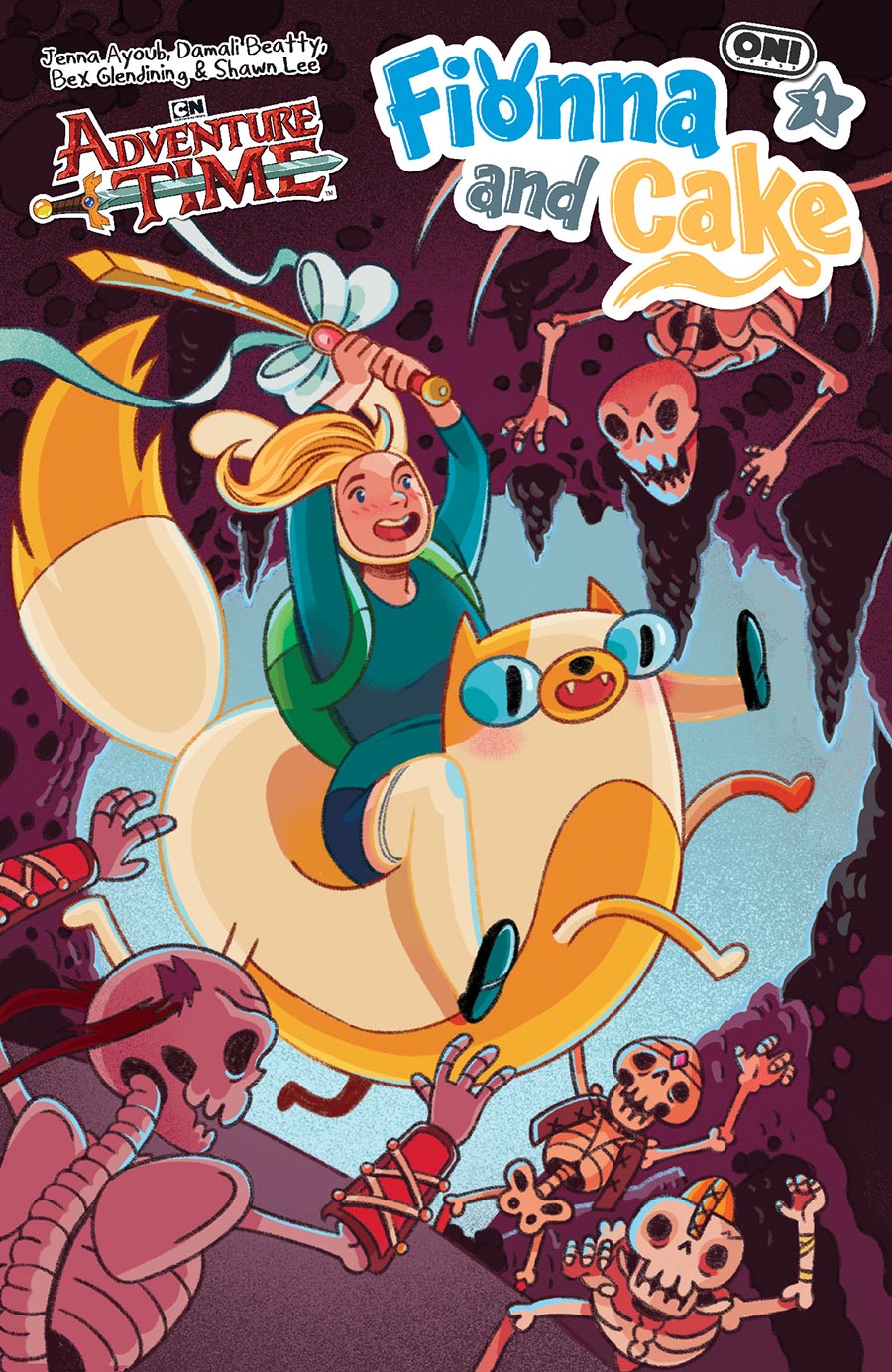 Adventure Time Fionna & Cake Vol 2 #1 Cover B Variant Nicole Goux Cover