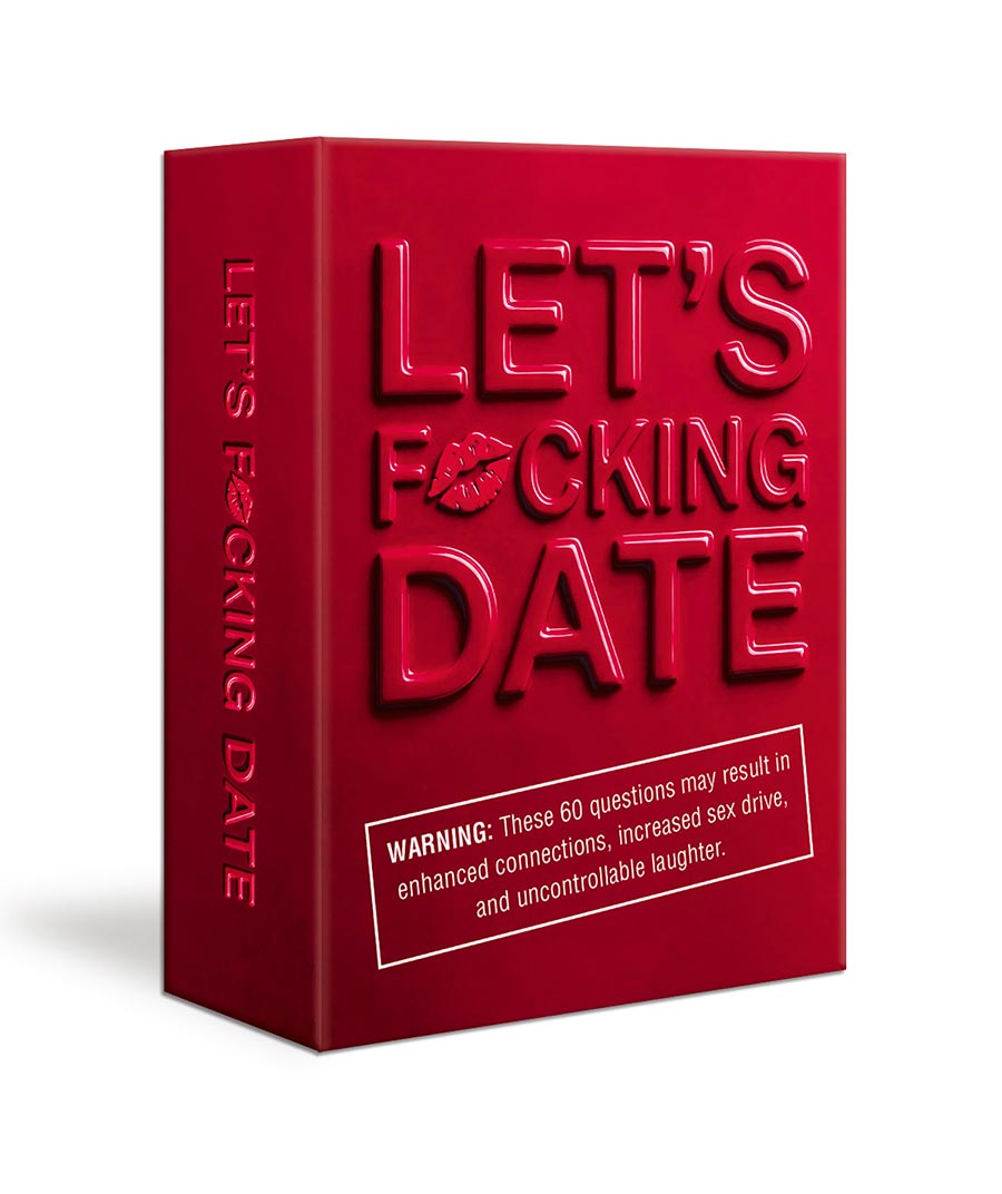 Let'S F*cking Date Card Game Adult Party Game With 60 Conversation Prompts Fun Dating Games For Singles And Couples
