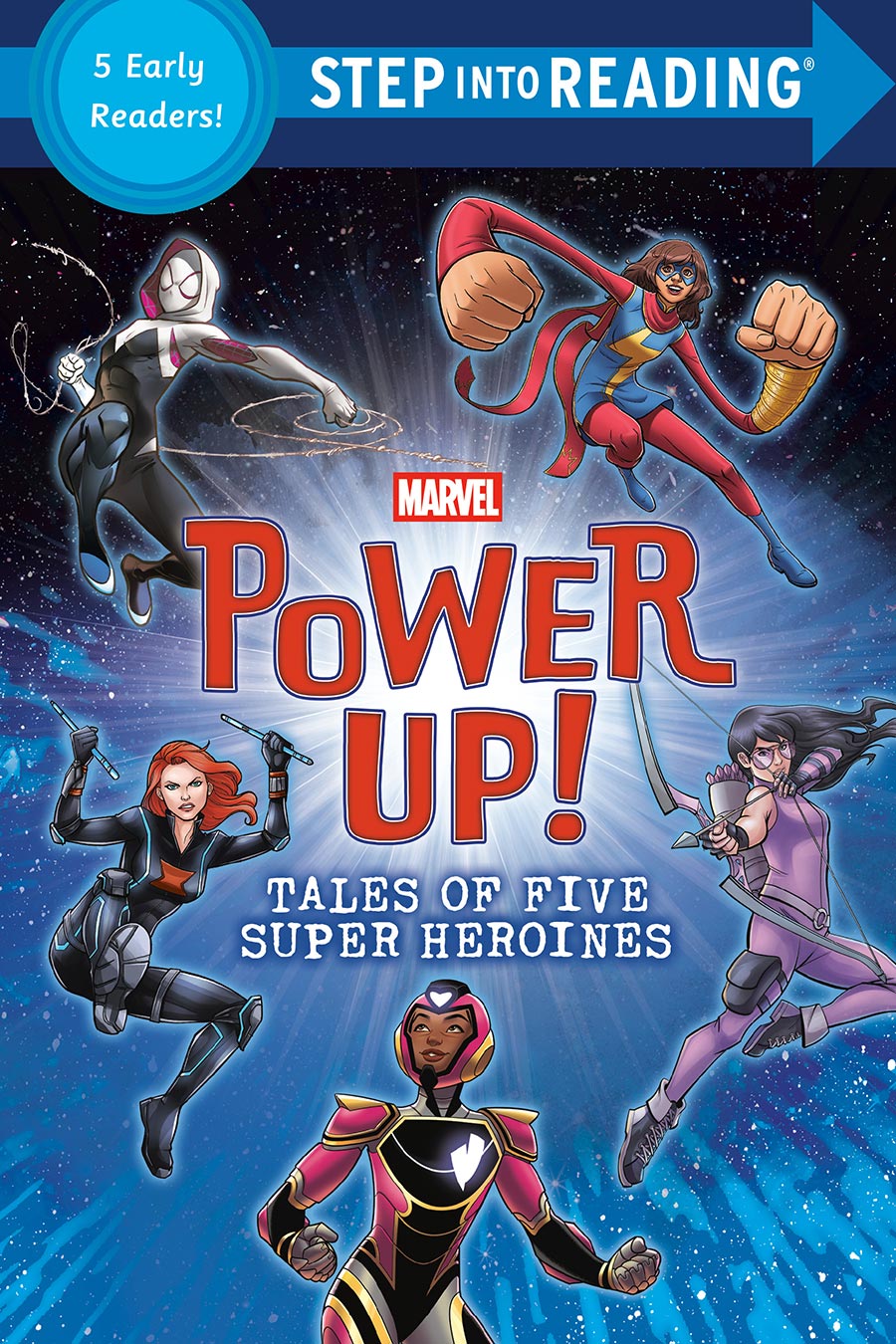 Step Into Reading Collection Marvel Power Up Tales Of Five Super Heroines TP