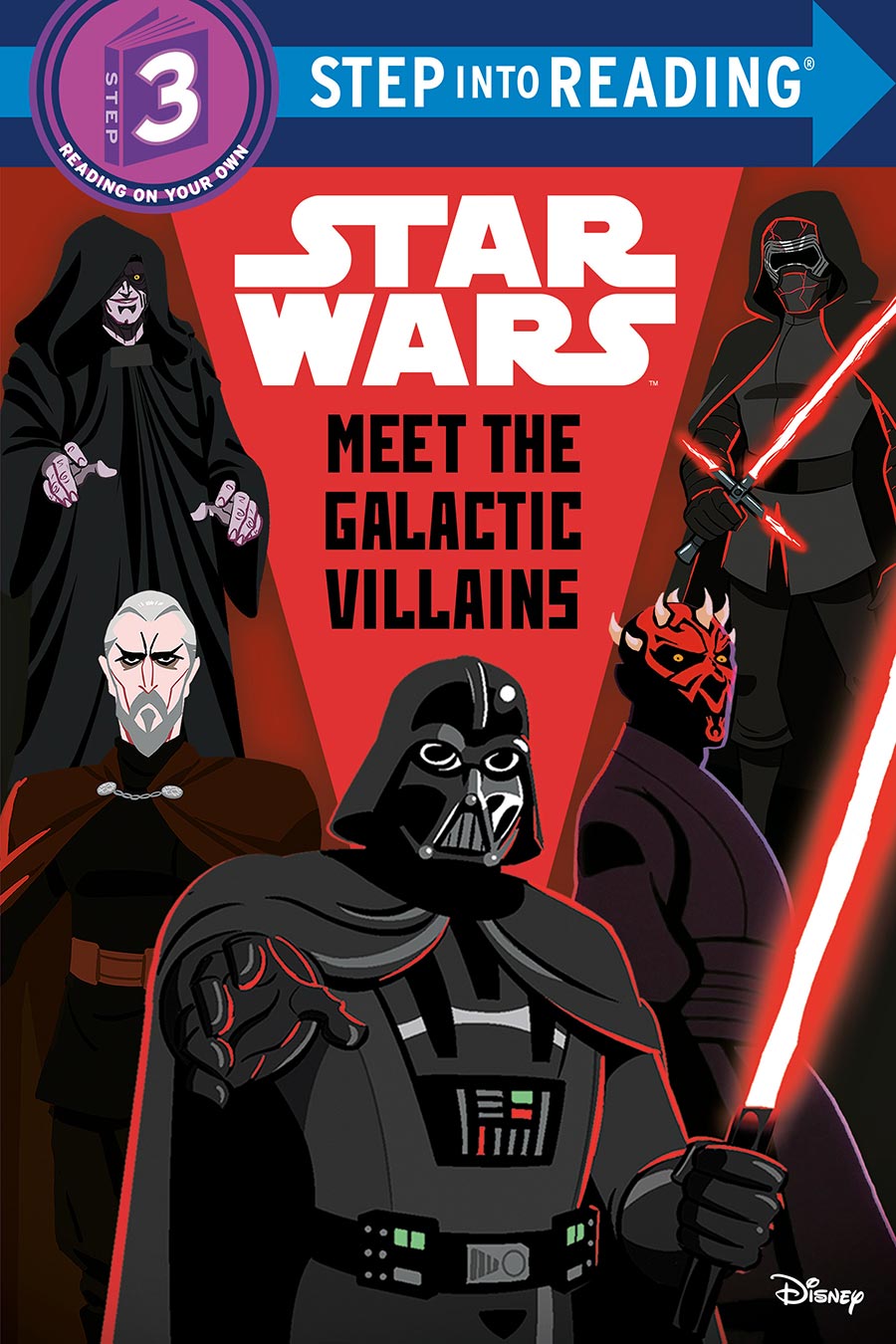 Step Into Reading Step 3 Star Wars Meet The Galactic Villains TP
