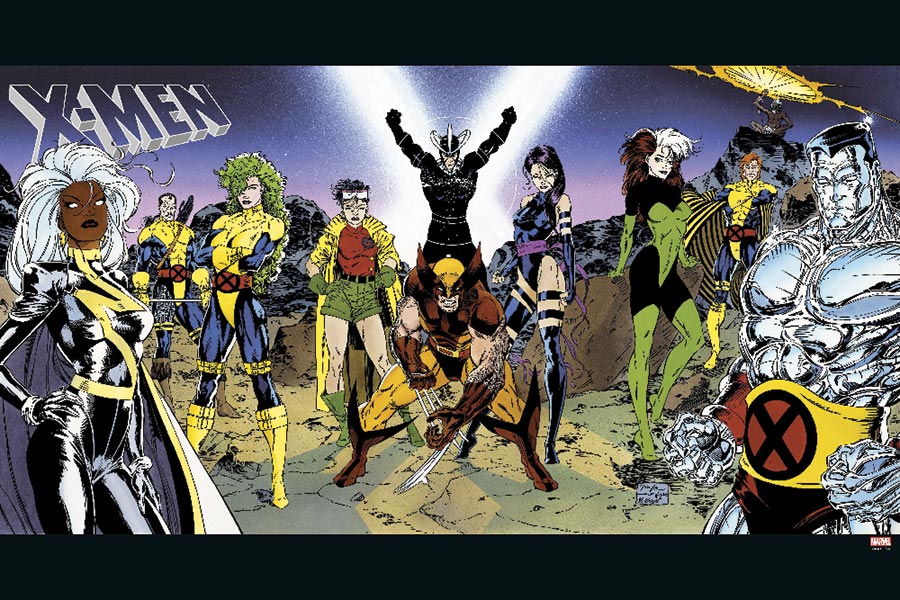 Uncanny X-Men 1990 Jim Lee & Scott Williams Poster (Pack Of 6)