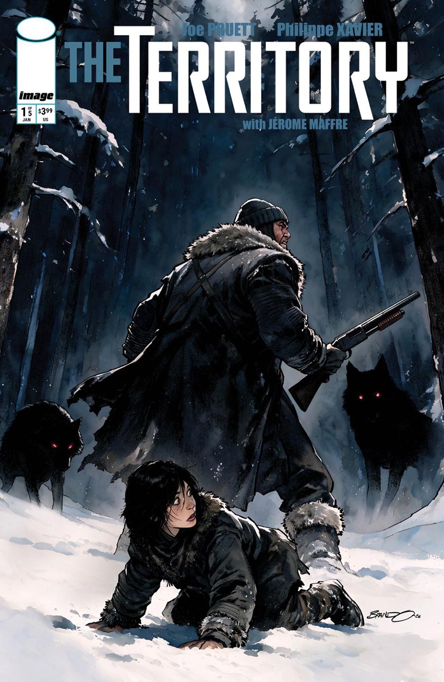 The Territory #1 Cover B Variant Brandon Peterson Cover