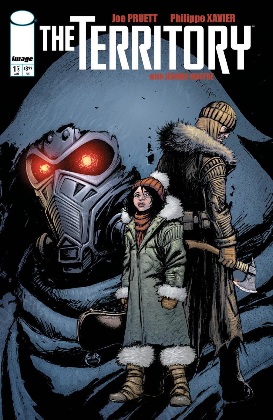 The Territory #1 Cover C Variant Joe Benitez Cover
