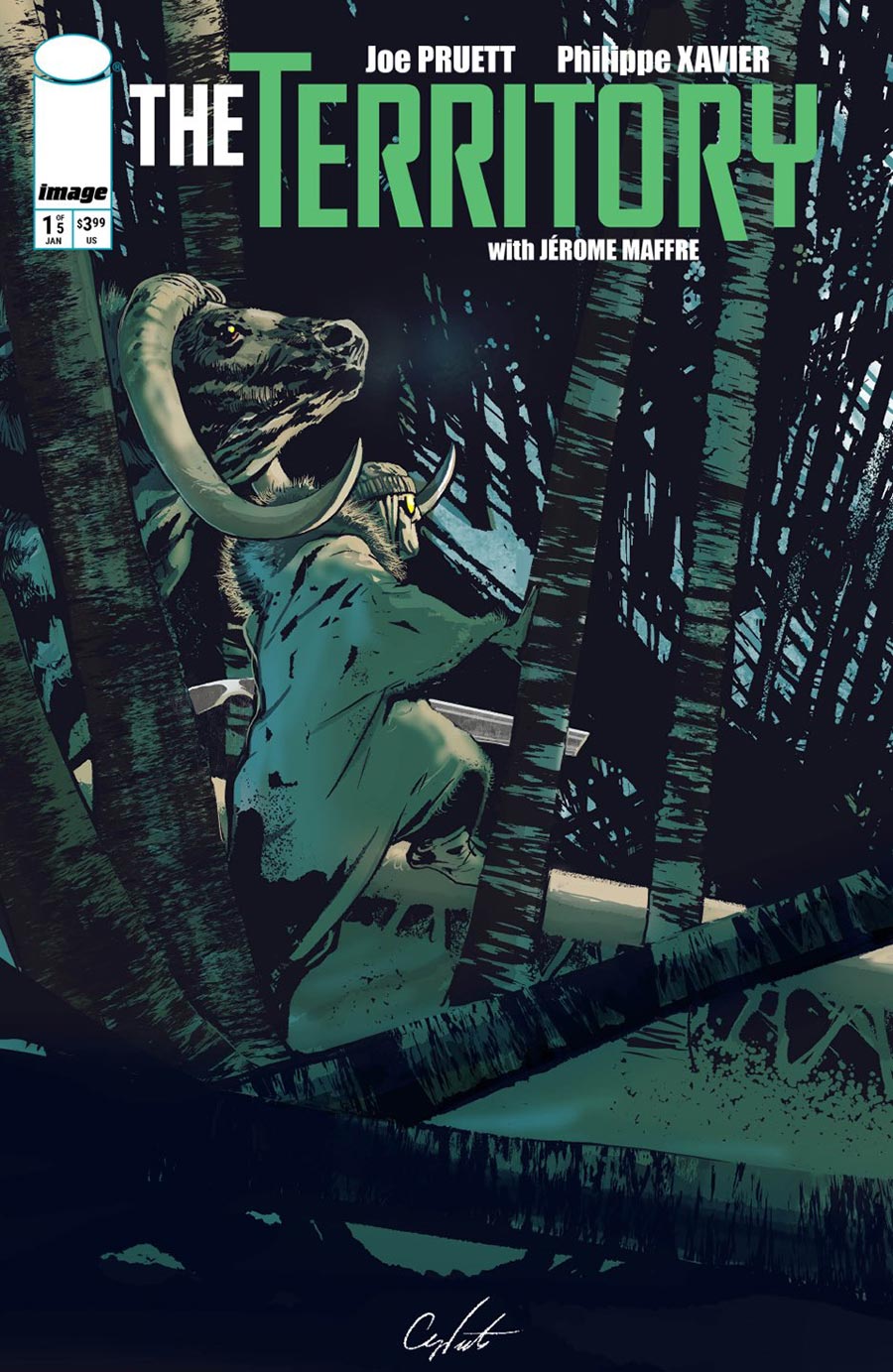 The Territory #1 Cover D Variant Stevan Subic Cover