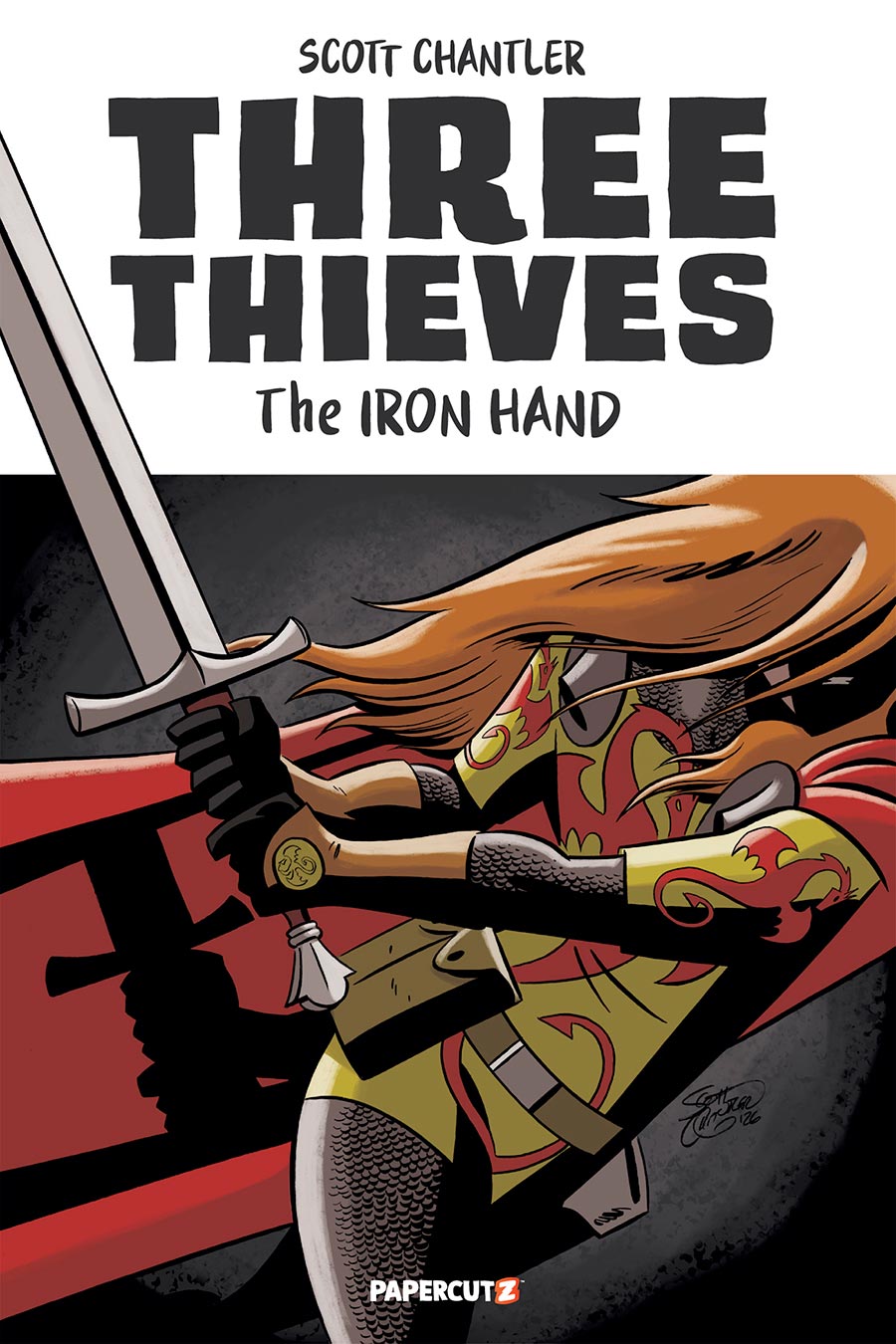 Three Thieves Vol 7 The Iron Hand HC Papercutz Edition
