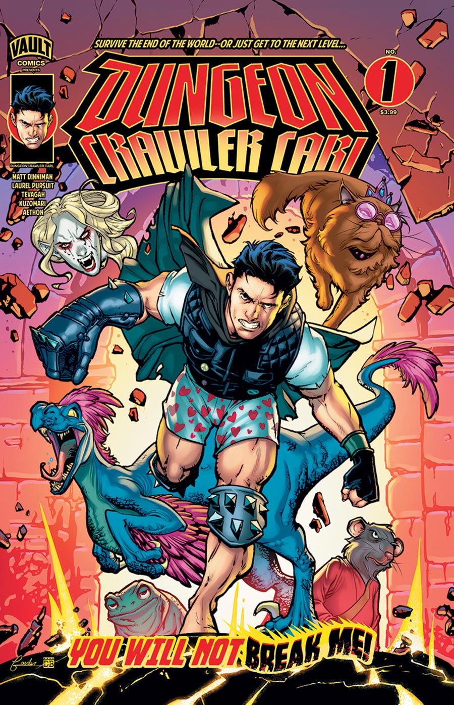 Dungeon Crawler Carl #1 Cover A Regular Nathan Gooden Cover