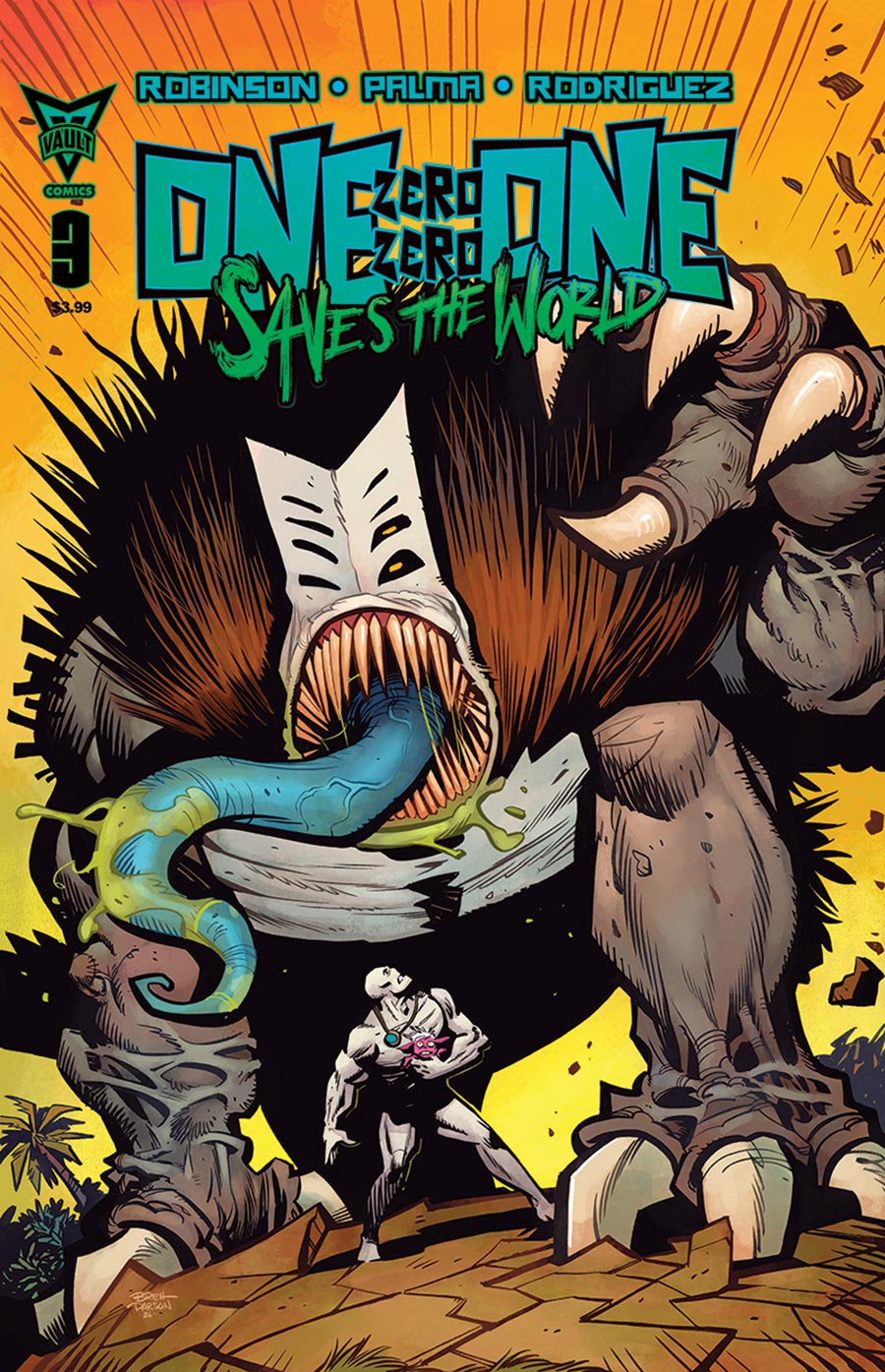 One Zero Zero One Saves The World #3 Cover A Regular Brett Parson Cover