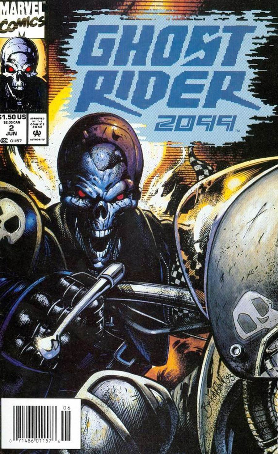 Ghost Rider 2099 #2 Cover A Regular Edition
