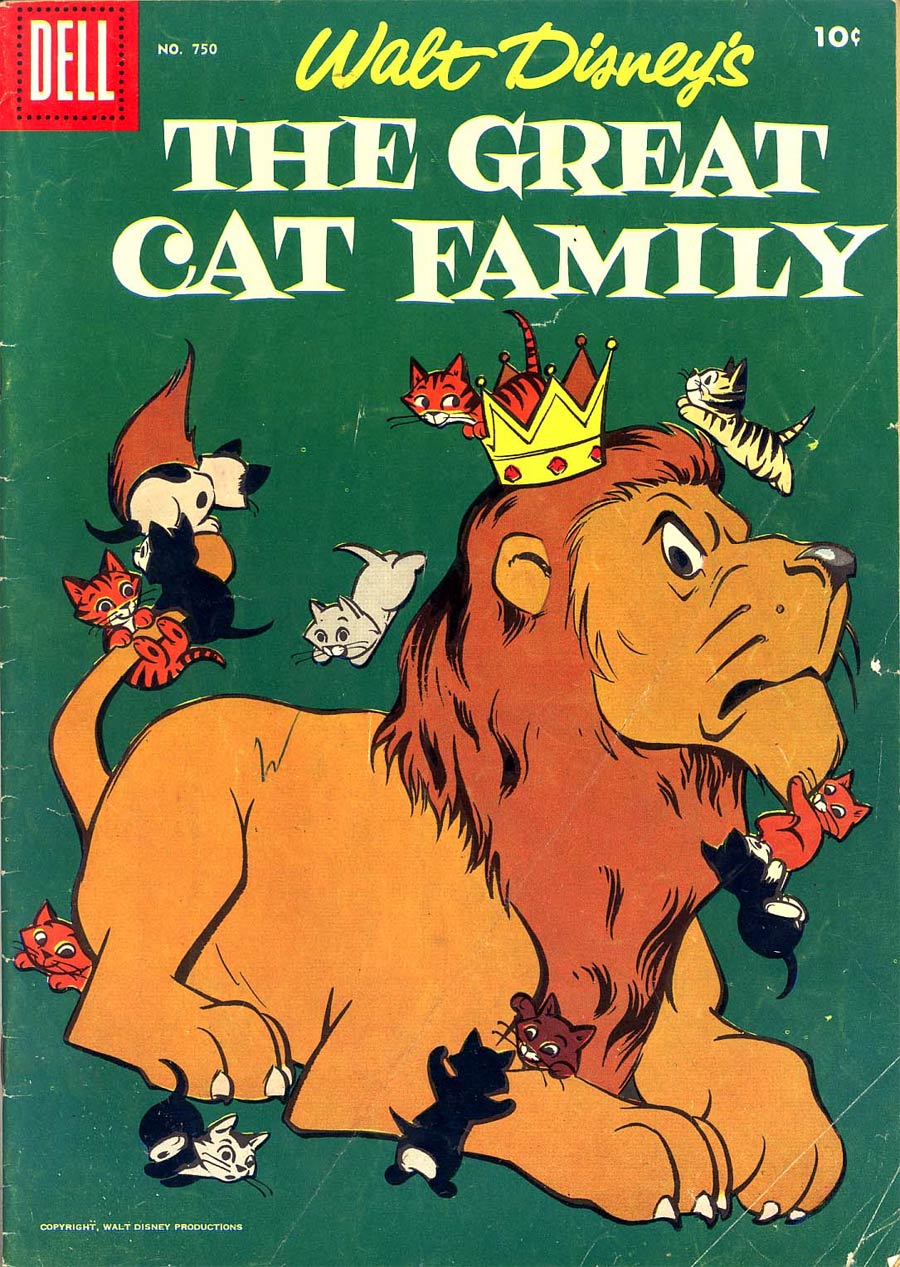 Four Color Pinocchio - Great Cat Family