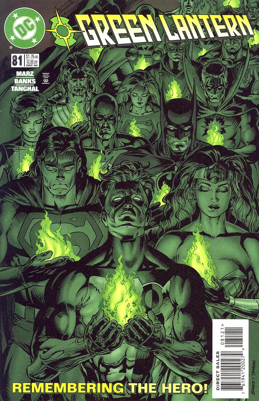 Green Lantern Vol 3 #81 Cover B Newsstand Edition