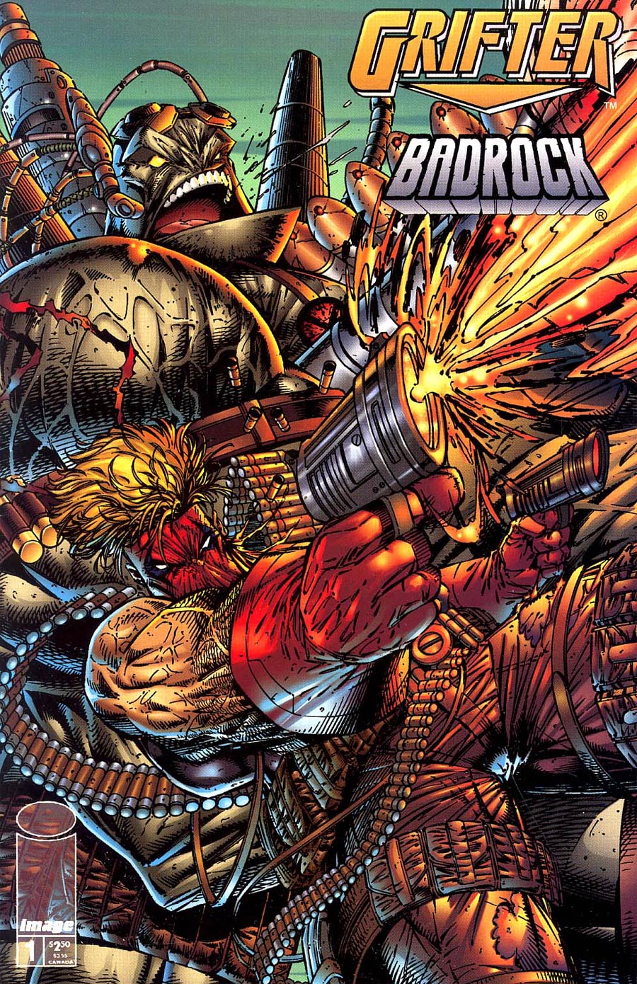 Grifter Badrock #1 Cover A