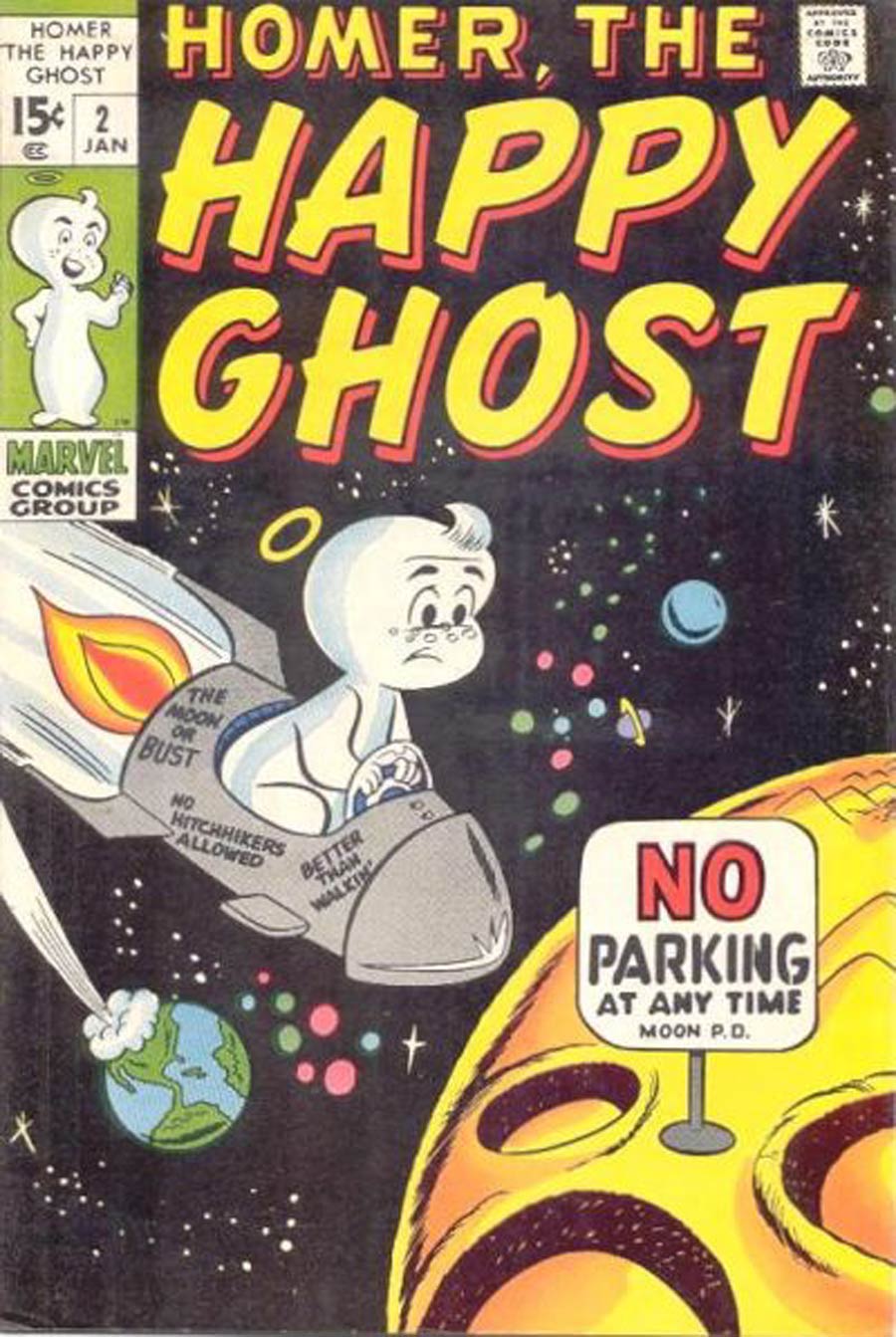 Homer Happy Ghost Vol 2 #2