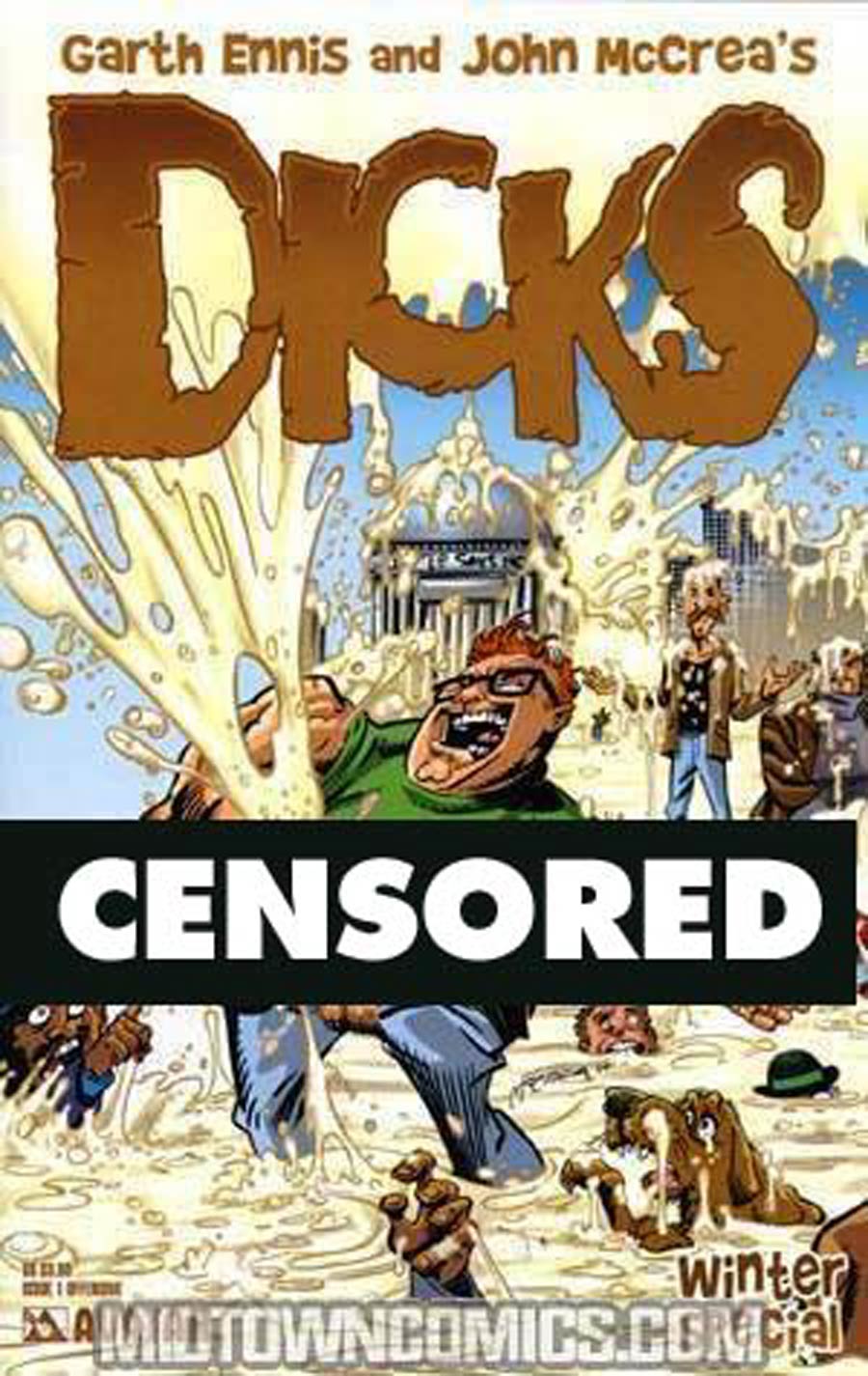 Dicks Winter Fun Special #1 Cover B Offensive Cover