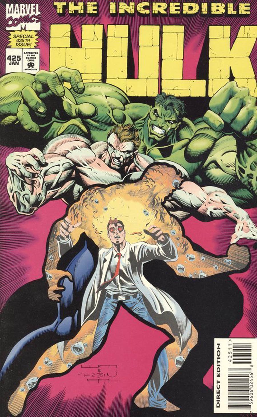 Incredible Hulk #425 Cover B Newsstand Edition
