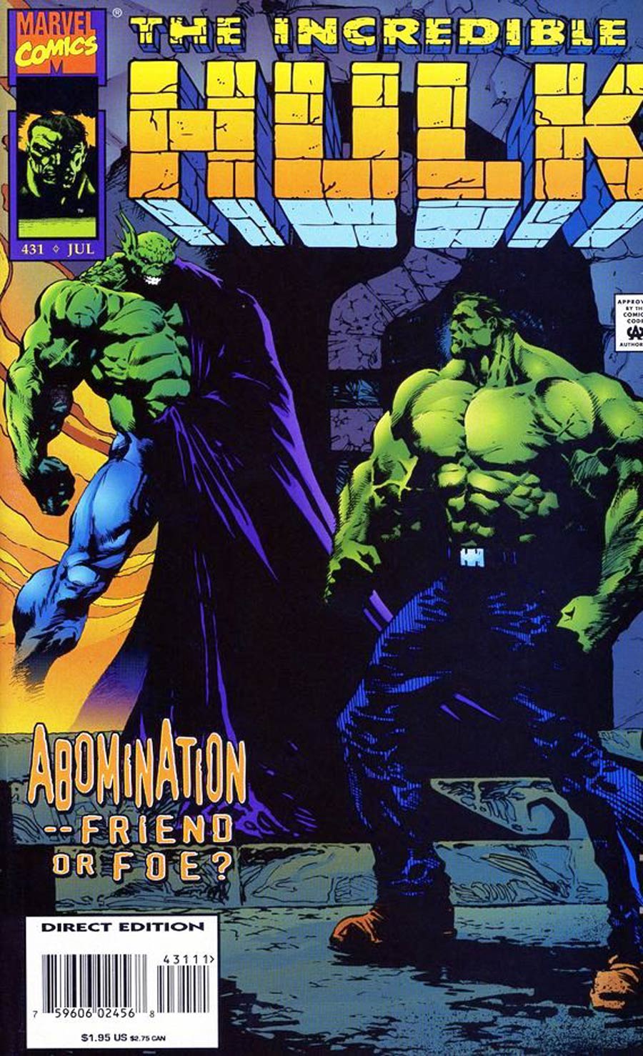 Incredible Hulk #431 Cover A Direct Edition