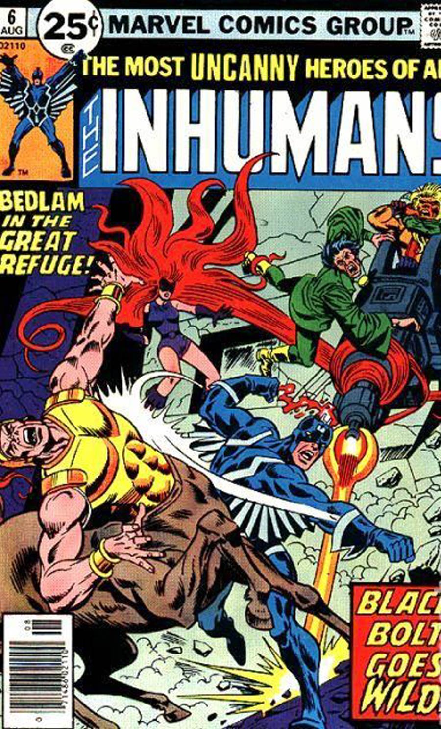 Inhumans #6 Cover A 25-Cent Regular Cover