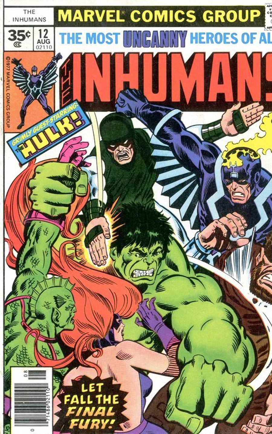 Inhumans #12 Cover B 35-Cent Variant Cover