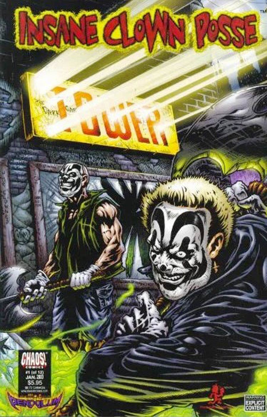 Insane Clown Posse The Pendulum #1 Cover A