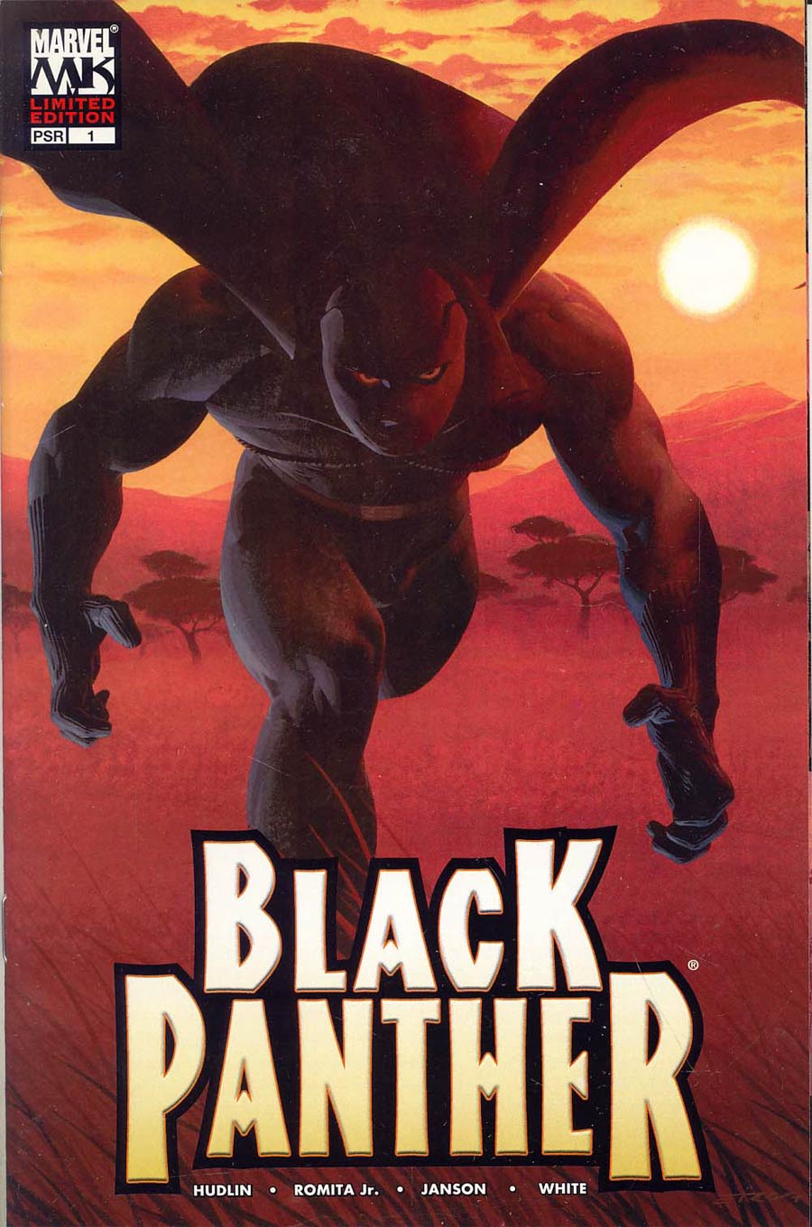 Black Panther Vol 4 #1 Cover C John Romita Jr Limited Edition Variant Cover