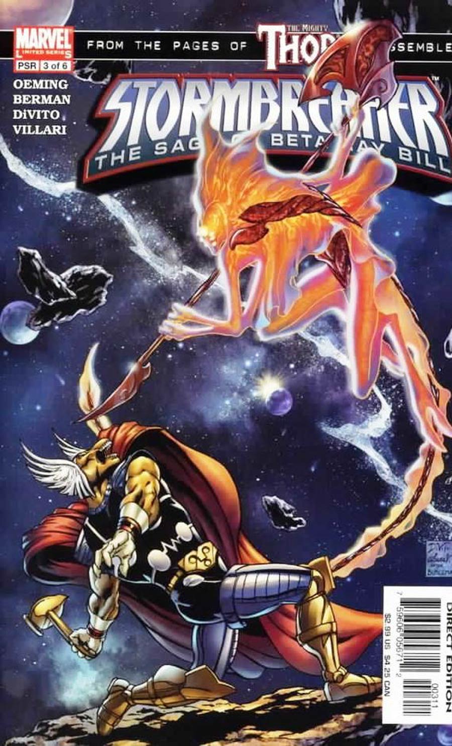 Stormbreaker Saga Of Beta Ray Bill #3