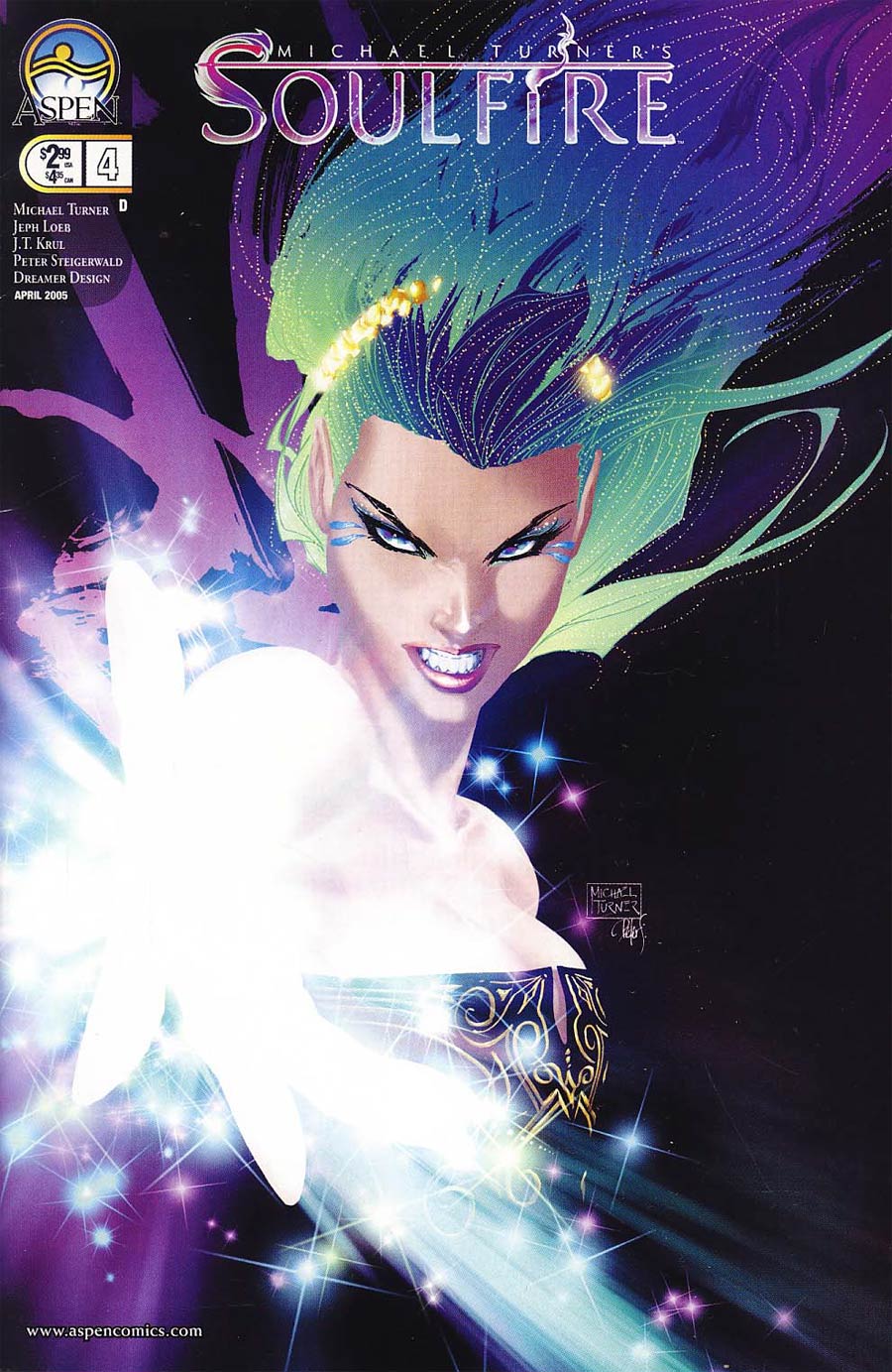 Soulfire #4 Cover D Michael Turner