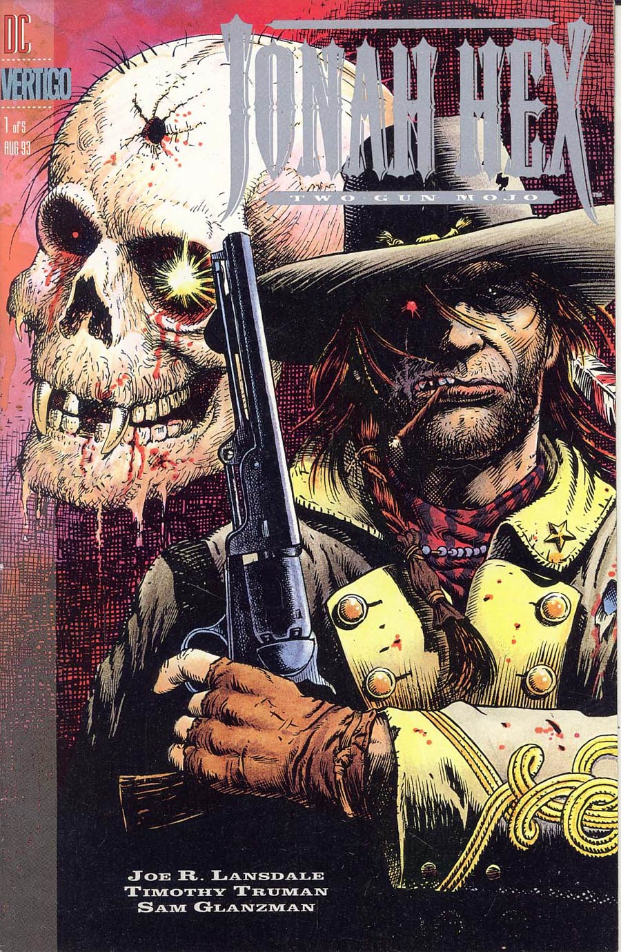 Jonah Hex Two-Gun Mojo #1 Cover B Platinum Edition