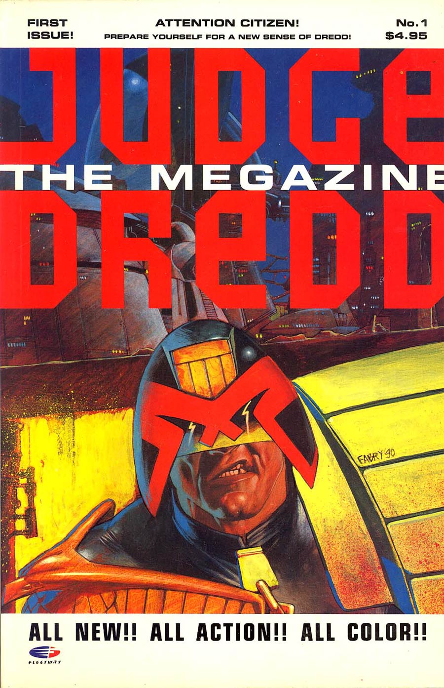 Judge Dredd The Megazine #1